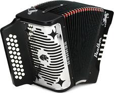 Hohner Panther Diatonic Accordion - Keys of F/Bb/Eb - Black picture