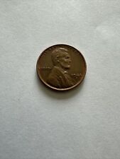 1944 D Wheat Penny, error the letter (L) in Liberty is very close to the rim. picture