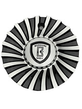 Borghini B24 Black And Machined Wheel Center Cap CSB24-2A picture