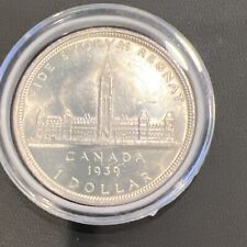 1939 Canada Silver Dollar - AU - Estate Sale picture
