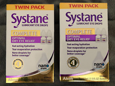New Lot Of 2 Twin Packs Systane Complete Optimal Dry Eye Relief 4 Bottles picture