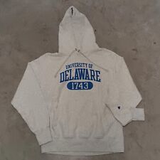 Vintage University Delaware Champion Reverse Weave Warm up Hoodie USA Medium EUC picture