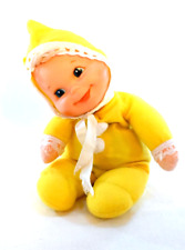 Vintage 1970’s Mattel Yellow Booful Baby Stuffed Doll 10