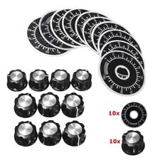 Knob and Dial Set 10PCS Rotary Potentiometer Knobs With 10PCS Counting Dial picture