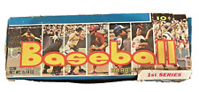1973 Topps Baseball Wax EMPTY Display Box - Extremely Rare Over 50 years old picture