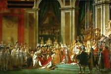 The Coronation of Napoleon by Jacques-Louis David Giclee Art Print + Ships Free picture