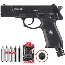 Lancer Tactical Scorpion .50 Cal Paintball Pistol w/ 50 Training Balls & 5 CO2 picture