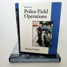 Police Field Operations 5th & Supervision of Police Personnel 6th Hardcover Book picture