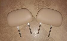 2020 2021 2022 Hyundai Sonata Rear Seat Head Rest Camel Tan Leather Set of 2 picture