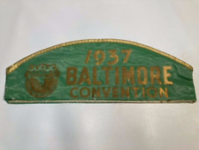Vintage 1937 Baltimore Convention Hat picture