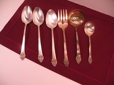 6 Pieces Oneida 1881 Rogers PLANTATION Silverplate Gravy Serving Ladle Spoons ++ picture