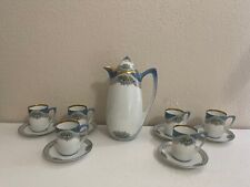 Antique Reinhold Schlegelmilch RS Germany Porcelain Chocolate / Tea Set picture
