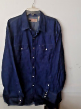 Big Mac Denim Workwear Chore Jacket Shirt Vintage 2XL picture