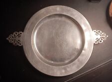 Wallace Brothers Pewter Platter Plate picture