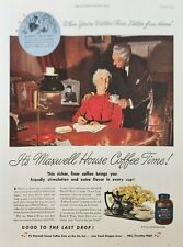 1944 Maxwell House Coffee Vintage Ad Letters from home 423 picture
