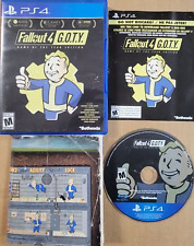 Fallout 4 Game Of The Year G.O.T.Y. - Playstation 4 PS4 TESTED includes Poster picture