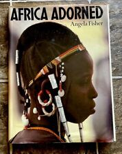 Vintage AFRICA ADORNED By Angela Fisher - Hardcover Book picture