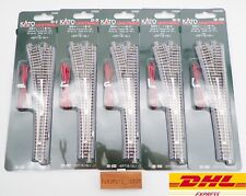 KATO 20-202 N Scale Unitrack Electric Turnout #6 Left Hand 5 Piece picture