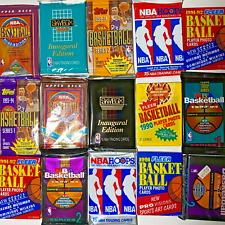 Lot of 55+ Vintage Basketball Cards In Factory Sealed Unopened NBA Packs Jordan picture