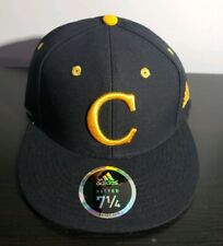 Centre College Colonials Adidas Fitted Hat 7 1/4 Black Yellow Old Logo picture