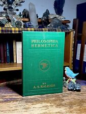 1916 1st ~ Philosophia Hermetica ~ A. S. Raleigh SCARCE Alchemy Esoterics Occult picture