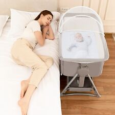 Steanny Baby Sleeping Bed Bassinet Portable Travel Cribs Newborn Beside Sleeper picture