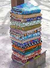 Wholesale lot of Bedding Bed cover indian kantha quilt hand stitch boho blanket picture