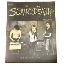 Vtg scarce og 1994 Sonic YOUTH 90s fanzine sonic death #5 dinosaur jr life NOS picture