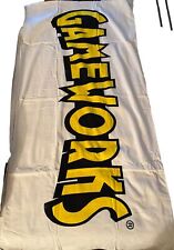 Vintage 1990s GameWorks 60x30 Videogame Beach Towel Deadstock picture