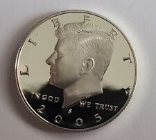 2005-S Kennedy Half Dollar Proof - US $0.50 90% Silver Coin - JFK 50 Cents picture