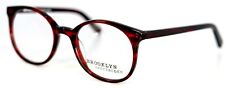 BROOKLYN SPECTACLES MARION C82 Garnet Round Eyeglasses Frames 49-20-140 PB1 picture