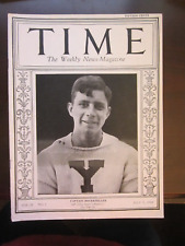 Time Magazine July 1924 Captain James Rockefeller Olympic Rower Yale University picture