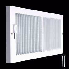 Steel Baseboard Air Supply Grille with Multi-shutter Damper | Air Register Vent picture