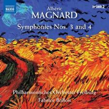 Alberic Magnard Albéric Magnard: Symphonies Nos. 3 and 4 (CD) Album picture