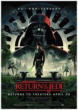 Star Wars Return Of The Jedi 40th Anniversary Movie Poster Filmplakat picture