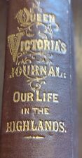 QUEEN VICTORIA'S JOURNAL OUR LIFE IN THE HIGHLANDS 1868 ARTHUR HELPS picture