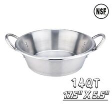 Stainless Steel Large Cazo Para Carnitas Caso Cooking Wok Gas Stove Burner picture