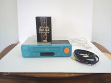 Vintage Teal Admiral 4-Head VHS HQ VCR Video Recorder JSJ 20458  Tested W/ Vhs picture