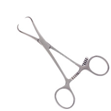 Bone Reduction Forceps, with Ratchet, Pointed Jaws, 8
