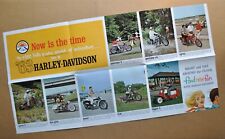 Original Vintage 1963 Harley Davidson Brochure FL FLH XLH XLCH C CH AH AU BT BTU picture