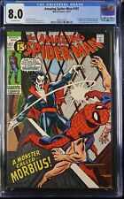 Amazing Spider-Man #101 CGC VF 8.0 Off White 1st Full Appearance of Morbius picture