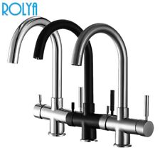 ROLYA 4 way kitchen faucet hot&cold filtered sparkling 4 in 1 boiling water tap picture