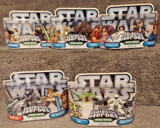 STAR WARS Hasbro Galactic Heroes Lot of 5 Unopened Package New NIB Fett Yoda ++ picture