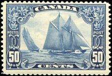 Canada Mint H F+ 50c Scott #158 1929 King George V Scroll Stamp picture