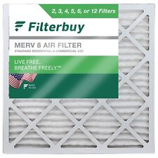 Filterbuy 24x24x2 Pleated Air Filters, Replacement for HVAC AC Furnace (MERV 8) picture