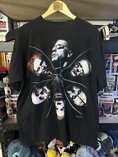 🔥🔥Vintage DRY ROT 90s Rammstein Big Heads VTG Black T-Shirt Men's Sz XL🔥🔥 picture