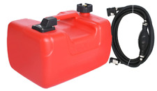 3 Gal 12L Portable Boat Fuel Tank With Hose Connector For Marine Outboard Motor picture