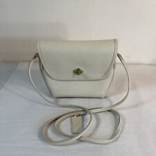 COACH Vintage Quincy White Leather  Crossbody Shoulder Bag 9919 picture