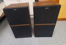 Vintage Sony Floor Speaker SS-U460 3 Way Tower (Pair) Mint Condition 60W/side picture