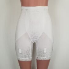 Vintage Sears Thigh Girdle Panty Shaper High Compression Shorts Sz Medium Satin picture